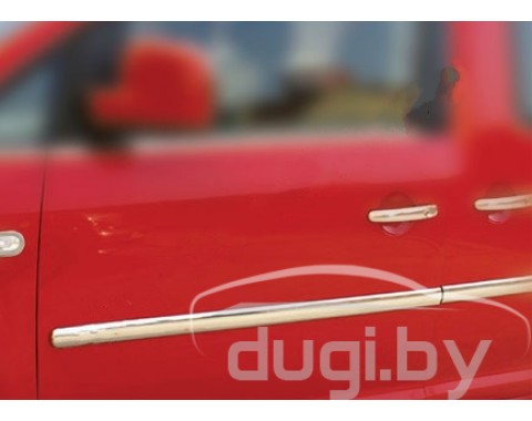 Молдинг дверной (нерж.) для Caddy (2010-...)